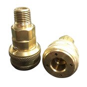 Brass Quick Disconnect LP Coupler
